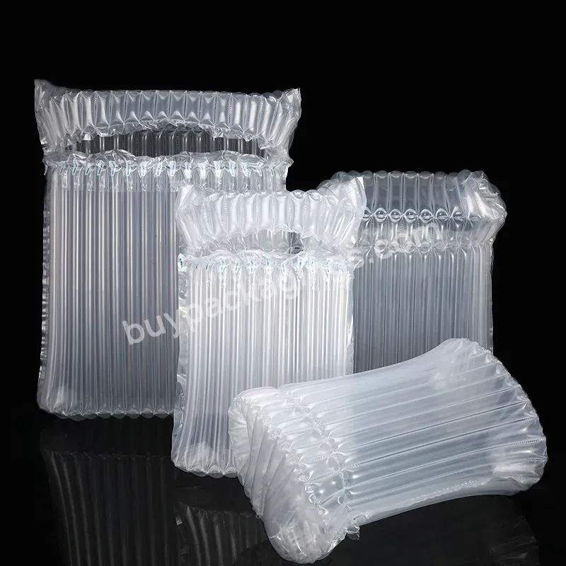 Protective Package Air Column Bag Inflatable Wrap Pack Bubble Bag For Wine Packaging Material