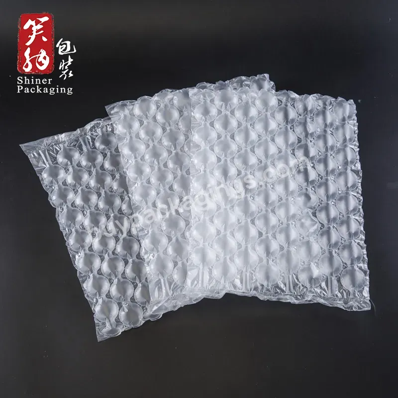 Protective Packaging Air Cushion Film Wrap Roll For Hardware Spare Parts Bottle Pa Pe Material