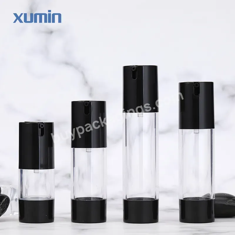 Provide Sample Service Airless Pump Container Bottles 15ml Lotion Bottle 30ml 40ml 50ml Eye Cream 40 Ml Airless Pump Bottle