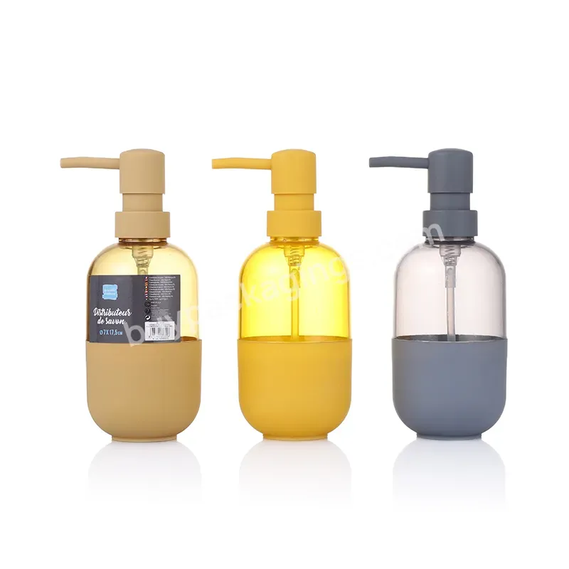 Ps Material 250ml Nice Colorful Bottles With Abs Lotion Pump Head For Liquid Soaps