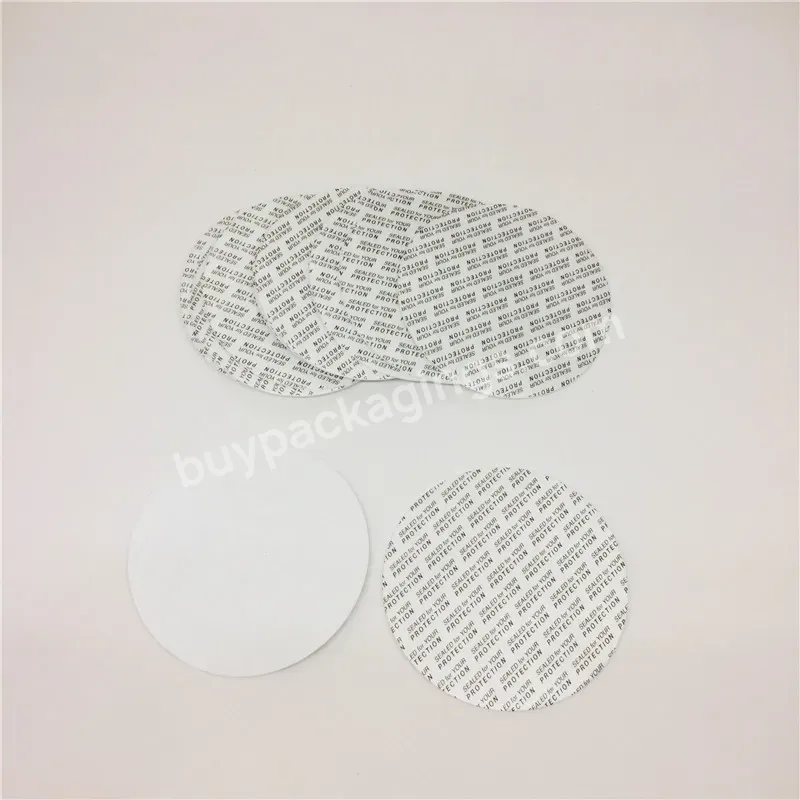 Ps Self Adhesive Pressure Sensitive Cap Seal Liner For Jar Bottle