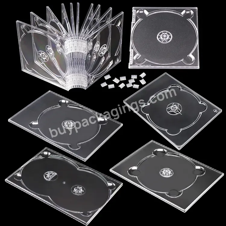 Ps4 Games Dvd Digipaks Cd Disk Jewel Box Double Discs Cd Dvd Holder Ps Blu-ray Clear Cd Digi Tray