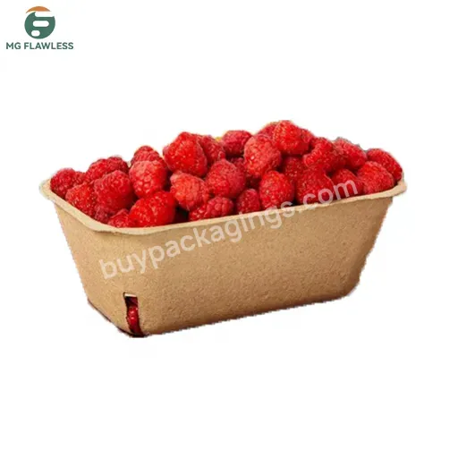 Pulp Fiber Disposable Berry Baskets Party Favors Container Weddings Showers Add Cookies Cupcakes Fruit Or Gifts Carton Boxes