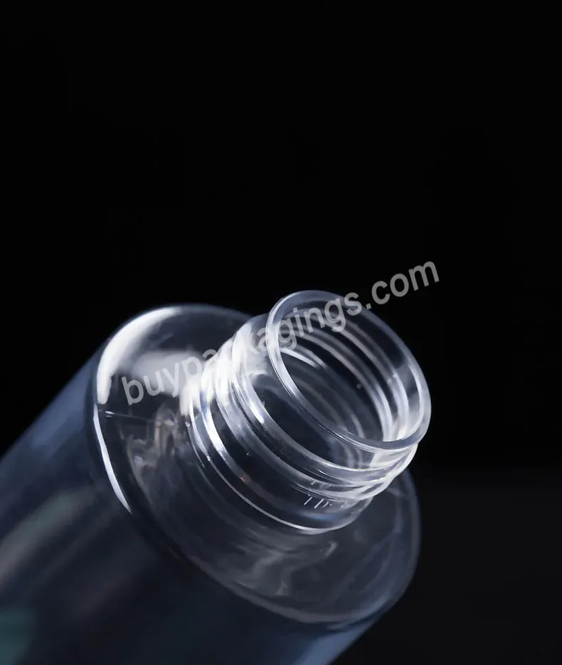 Pump Spray Open Lid Cosmetic 100ml 150ml Plastic Toner Bottle Luxury Empty Shampoo Packaging Lotion Bottle Wholesale Bottles