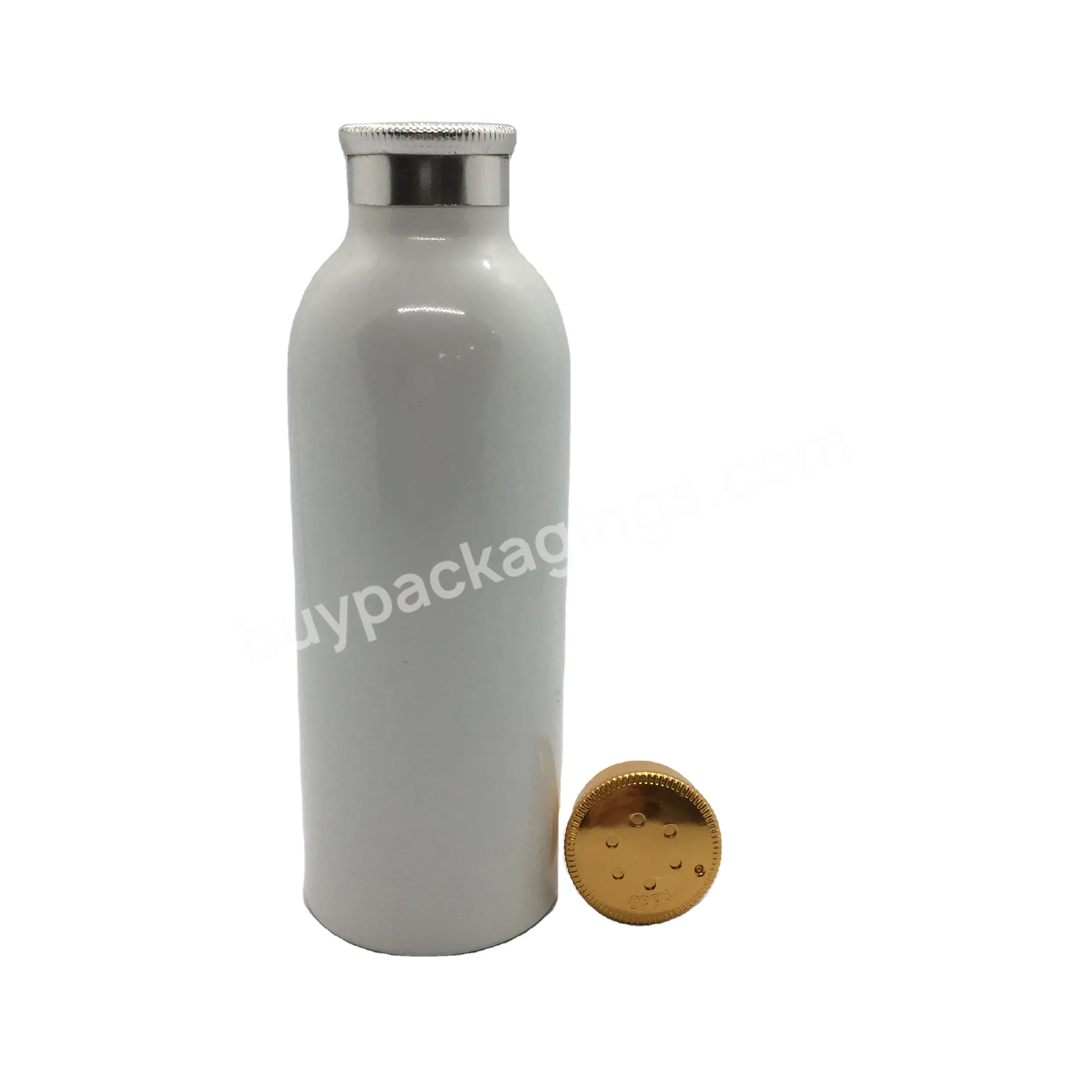 Pure Aluminum Powder Shaker Bottle