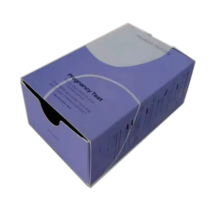Purple Jewelry drawer cardboard box Christmas gift box custom logo Nail Polish Oil packaging paper box