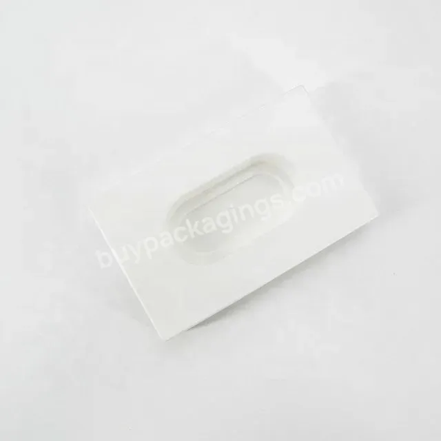 Pvc Blister Packaging Tray Customized White Home Appliance Stamping Mobile Phone Data Cable Blister Packaging