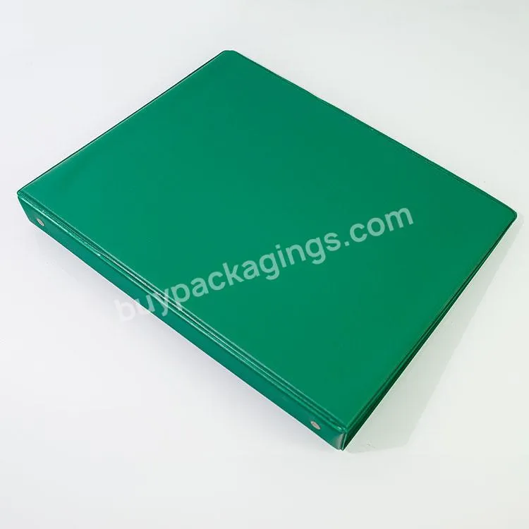 Pvc File Folder Punch Hole 3 Ring Binder A4 Archival File Folder - Buy 3 Ring File Folder,File Folder,Pvc Folder.