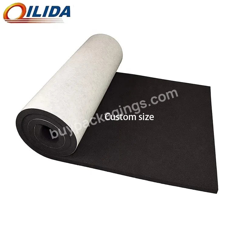 Qilida Bulk Glue Non-slip Rubber Sheets Car Foam Roll Film Eva Floor Mat