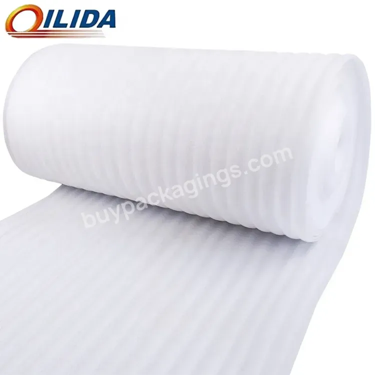 Qilida Closed Cell Sheet Craft 3m 2 Mm 1mm White Epe Foam Sheet Or Roll