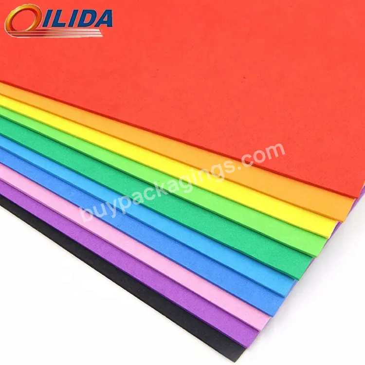 Qilida Flexible Polyurethane Foam Eva 15mm Color Foam Closed Cell Polyethylene Bule Bulk Foam Sheets