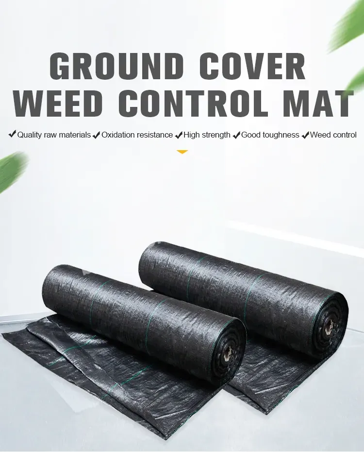 Qingdao Factory Supplier Anti Grass Ground Cover Weed Control Mat