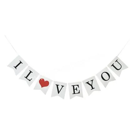 Qixi Valentine's Day proposal love banner romantic surprise vindicate scene decorate wedding dress