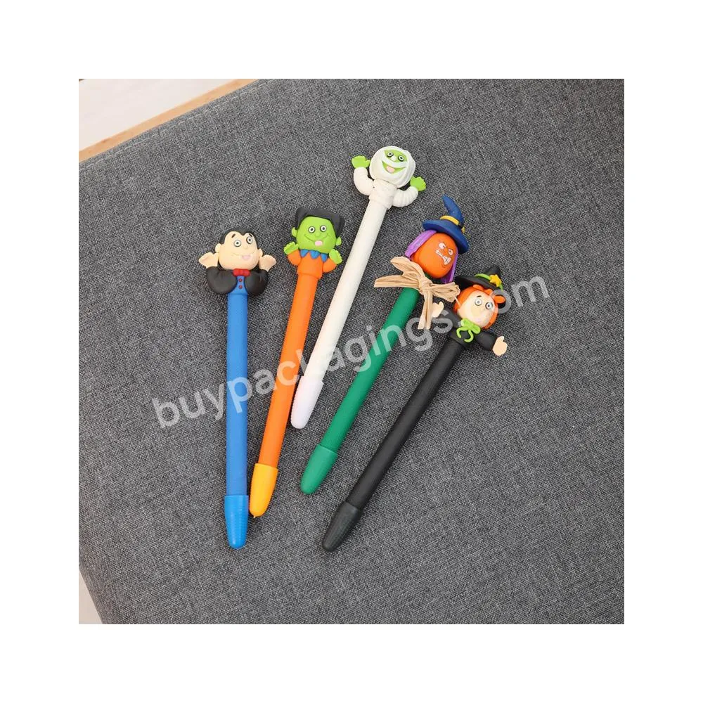 Quality Assurance Soft Clay Ballpoint Pen Cartoon Clay Ballpoint Pen