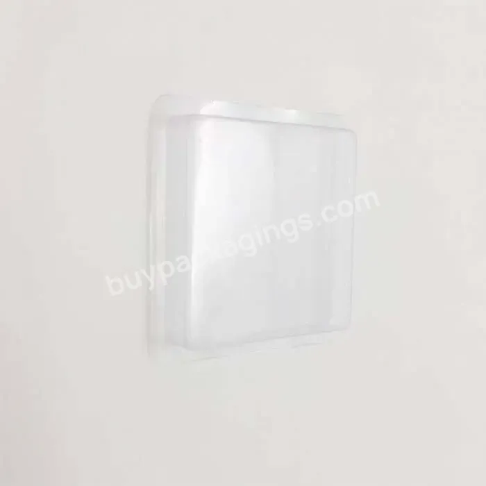 Quality Clear Pvc Square Plastic Cosmetic False Eyelashes Blister Tray