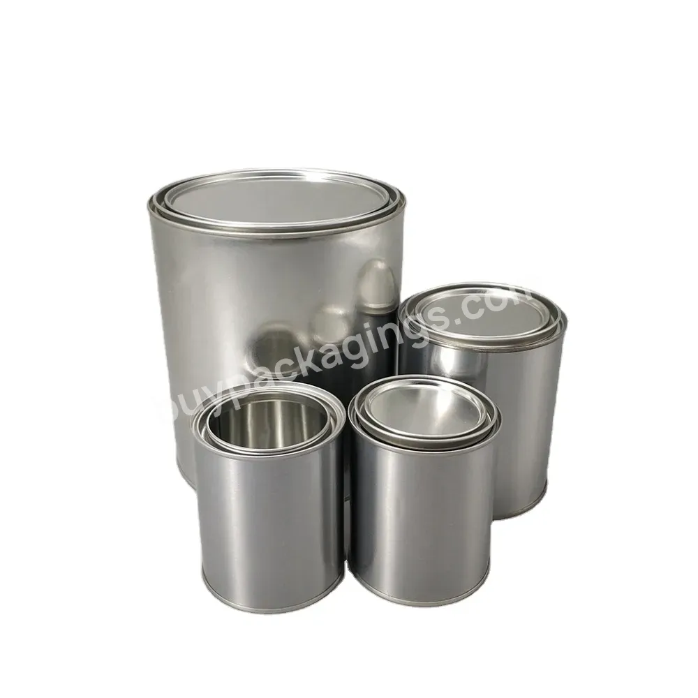 Quart Empty Can With Lever Lid For Paint Packaging