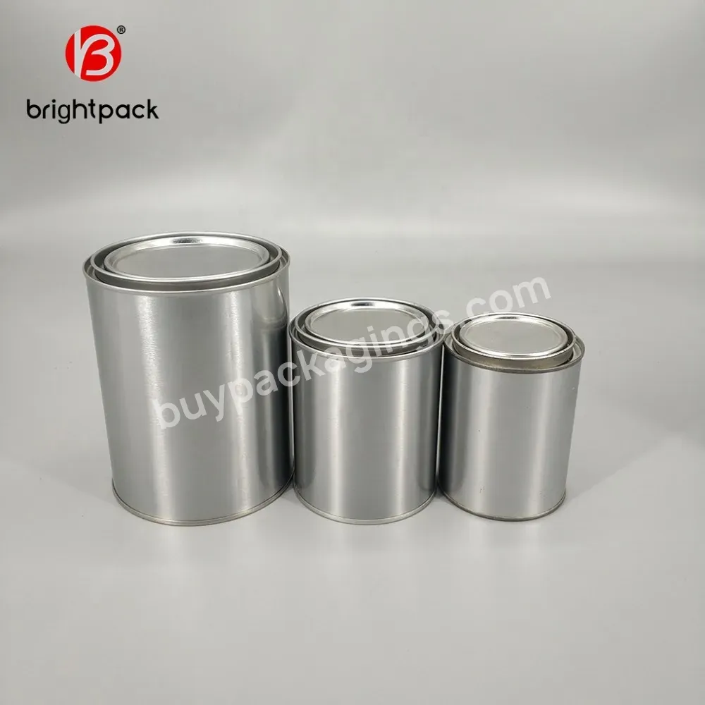 Quart Empty Can With Lever Lid For Paint Packaging
