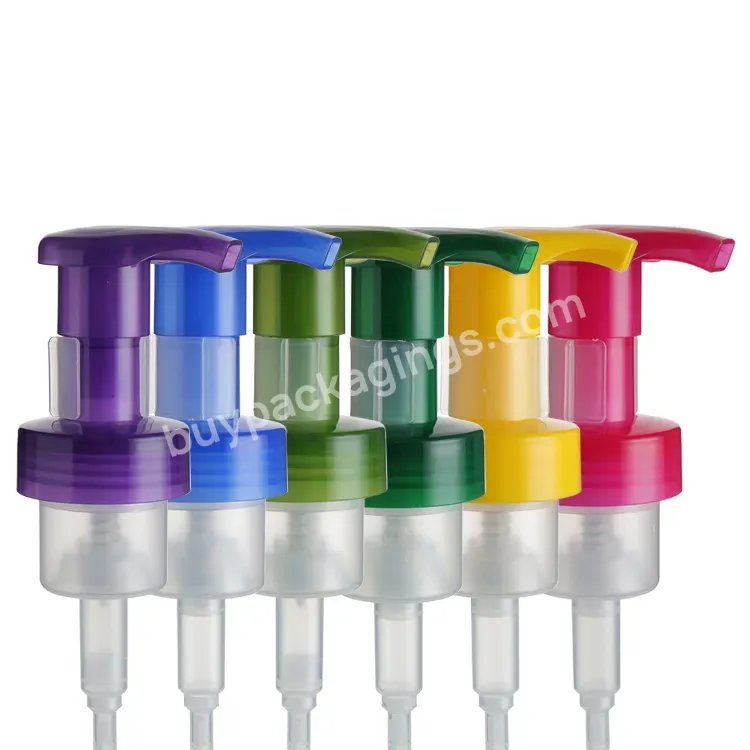 Ready To Ship 40mm Colorful Plastic Foam Pump With Outside Spring Structure