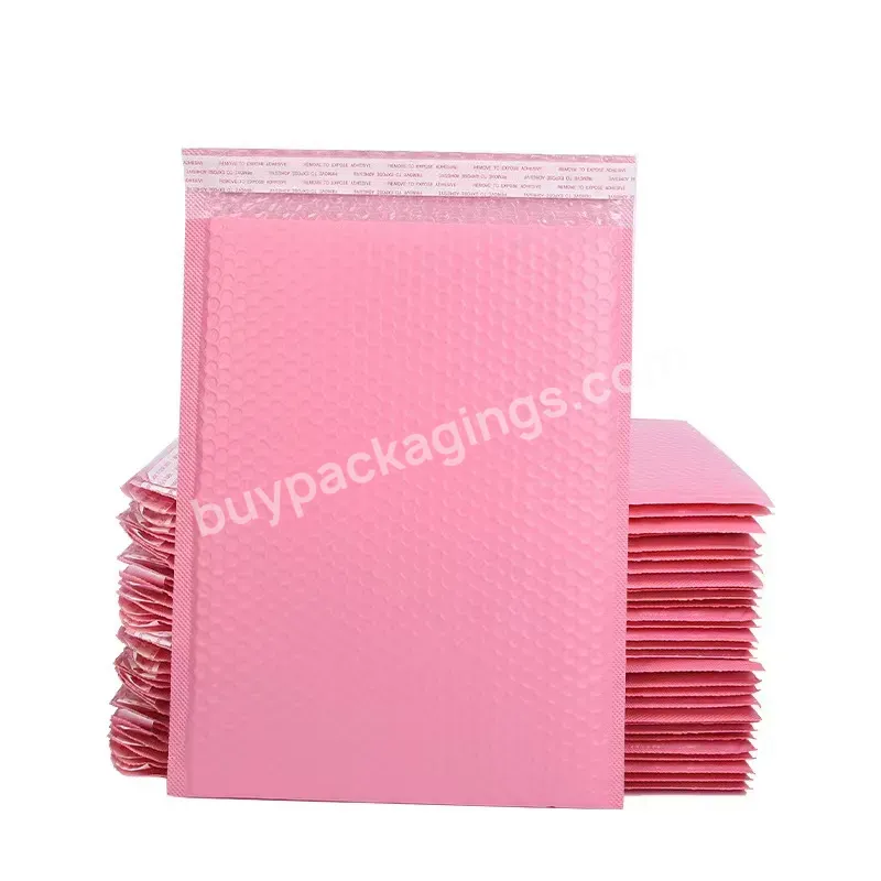 Ready To Ship Personalized Personalized Bulk 6x10 Pink Bubble Mailer Packing Bags For Small Business