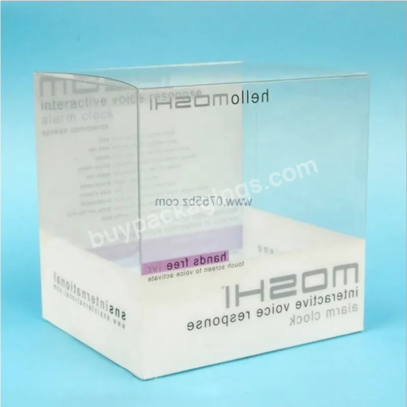 Rectangle Clear Plastic Pvc Packaging Boxes Transparent Soap Candy Diy Gift Packing Boxes For Jewelry Storage Display Reuse Box