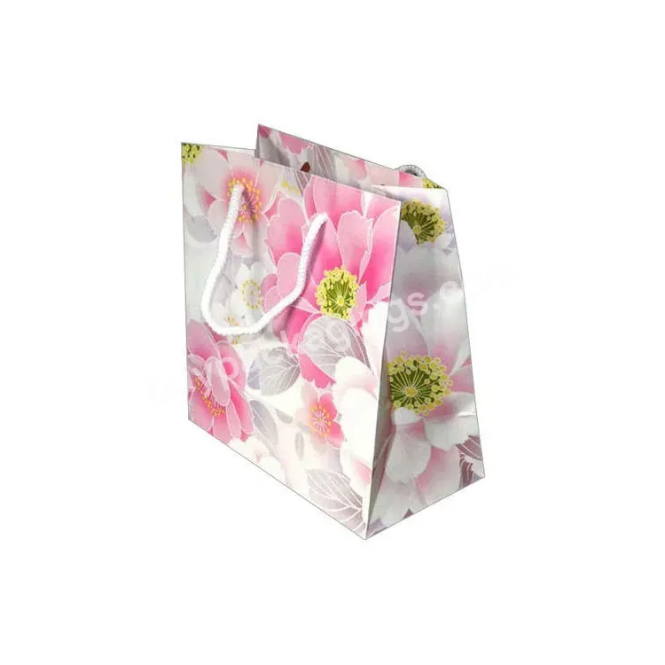 Recyclable Cheap Packaging Bag Paper White Gift Paper Bags For Clothes