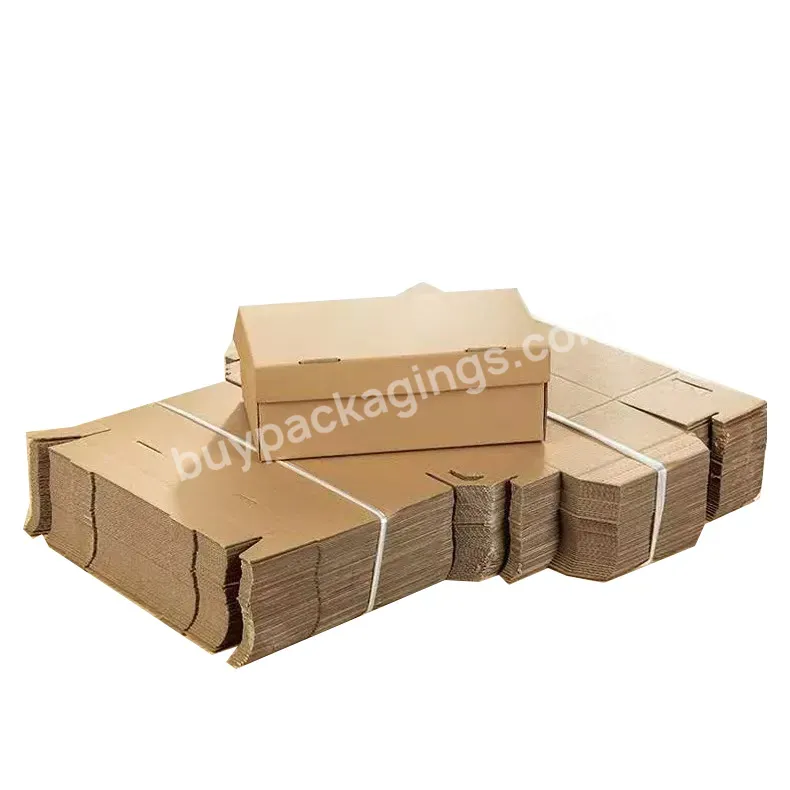 Recyclable Color Printing Corrugated Carton Box For Packing For Shoes