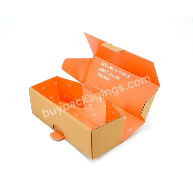 Recyclable Corrugated Custom Logo Paper Box Packaging Design