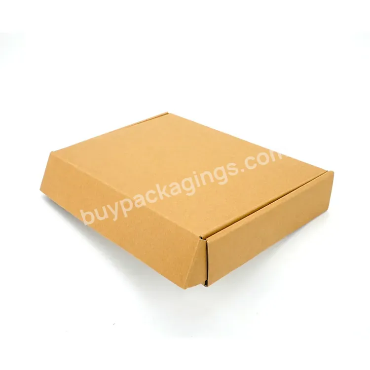 Recyclable Corrugated Custom Logo Paper Box Packaging Design