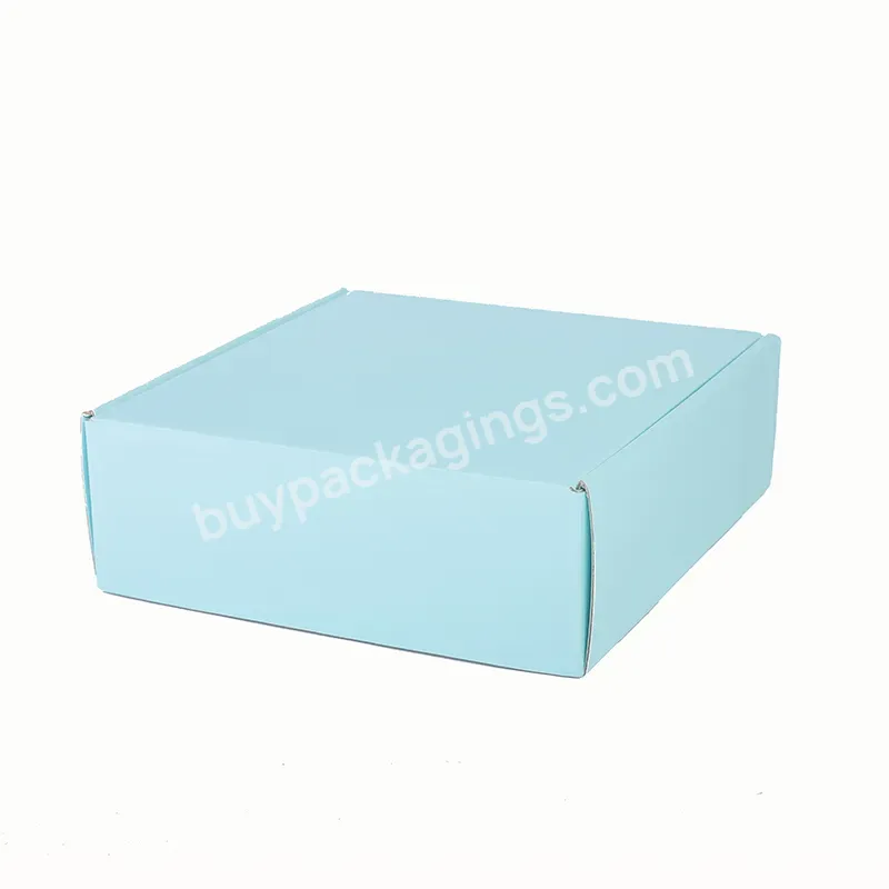 Recyclable Custom Mailer Packing Cardboard Shipping Boxes