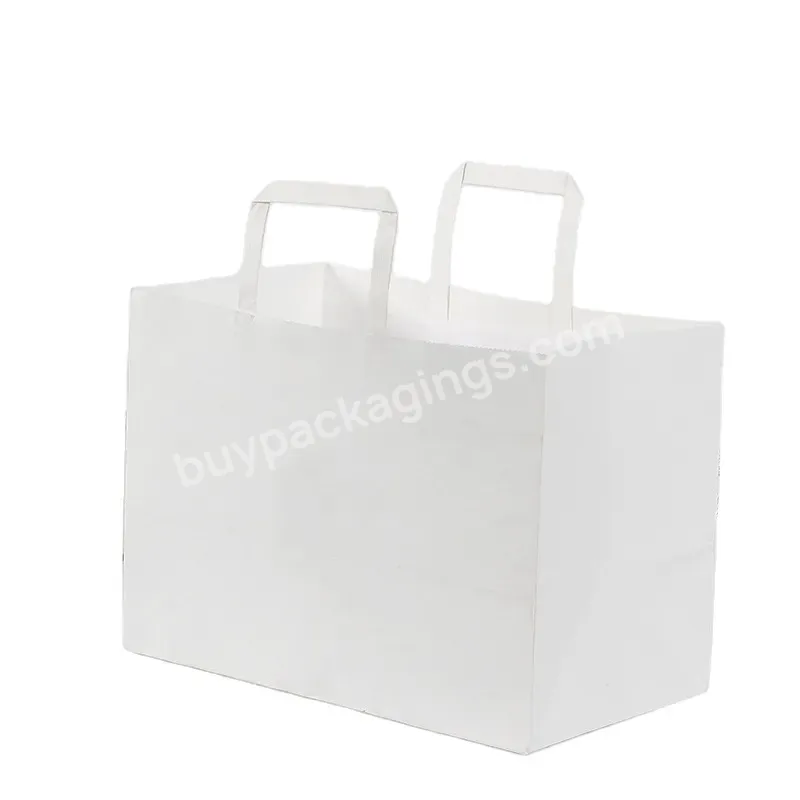 Recyclable Kraft Paper Bag With Twisted Handle Reusable Shopping Paper Bags Logo Printed