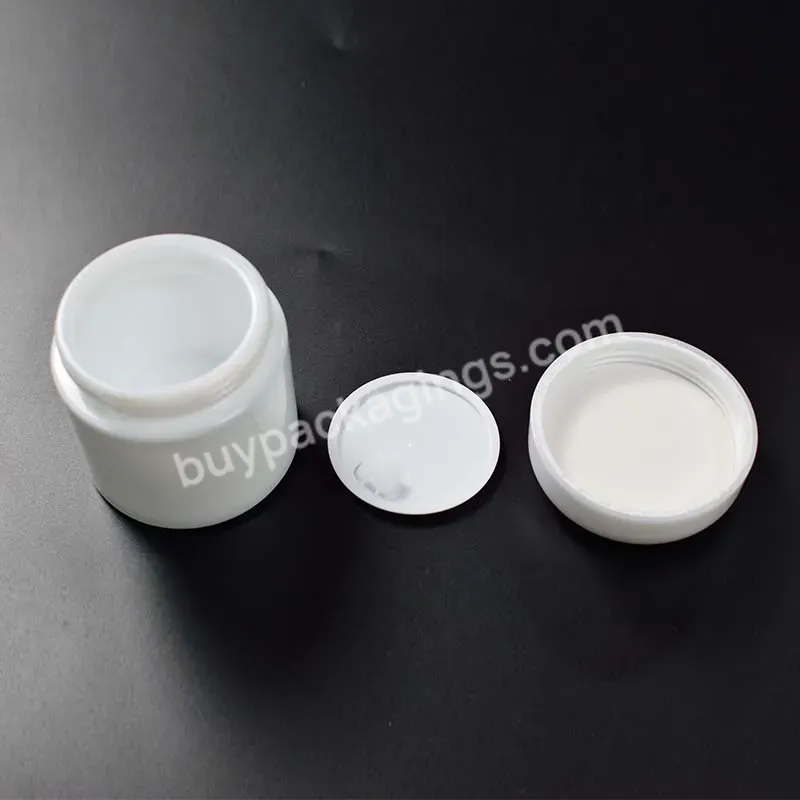 Recyclable Luxury Glass Bottle For Skincare Cosmetics Container