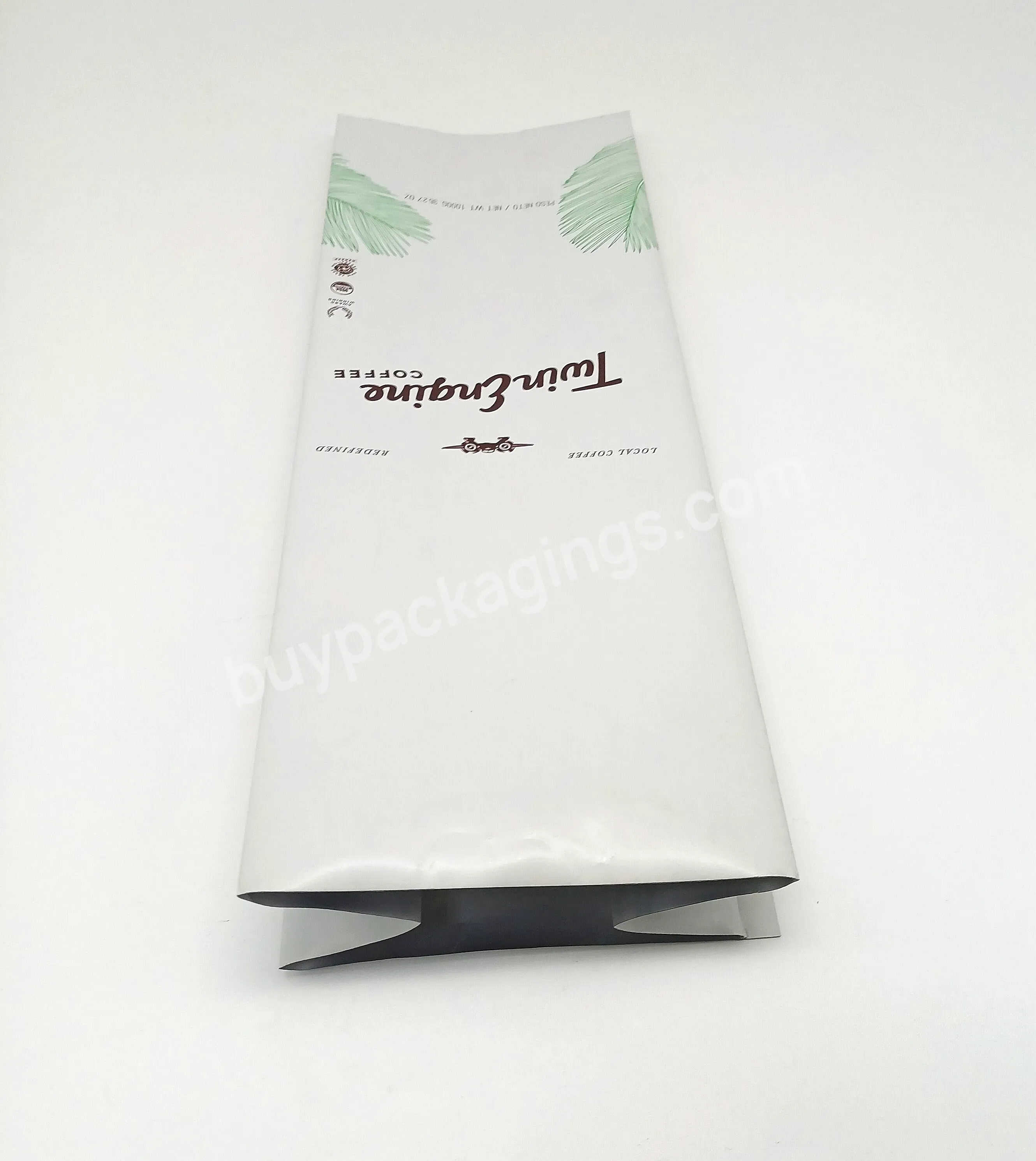 Recycle Coffee Packaging Bag With Valve - Buy Coffee Bags Recyclable,Coffee Bags With Valve And Zipper,Compostable Coffee Bags.
