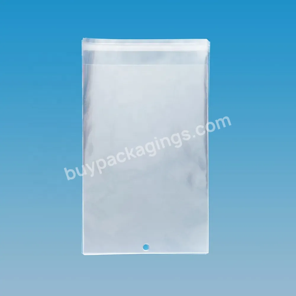 Recycle Custom Polybag Packaging Clear Plastic Opp Poly Bag