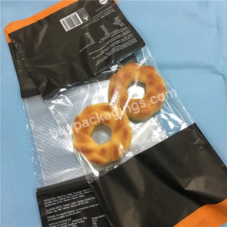 Recycle Custom Printed Bopp Cpp Of Micro-perforated Plastic Bag For Bread Packaging