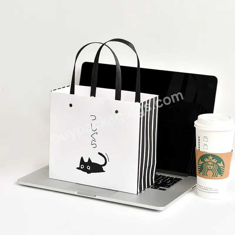 Recycle Eco Paper Bag Printing Foldable Reusable Custom Logo Pp Shopping Paper Bag With Logos