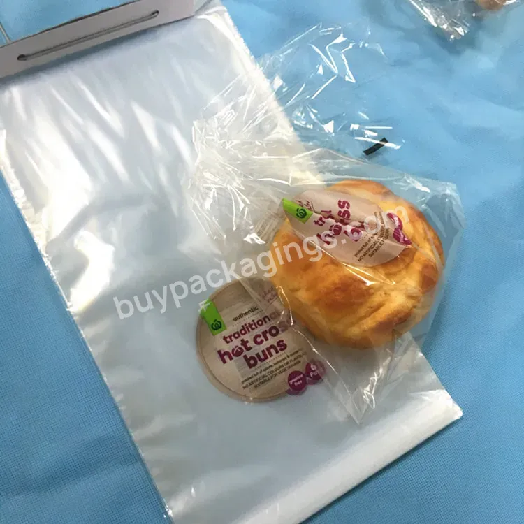 Recycle Hot Sales Bopp Bag For Food Packed Bread Packing Pp Pe Bag With Wicket
