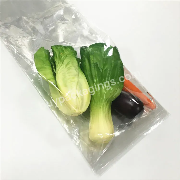 Recycle Vegetable Packaging 100% Compostable Pla Wicket Plastic Bag