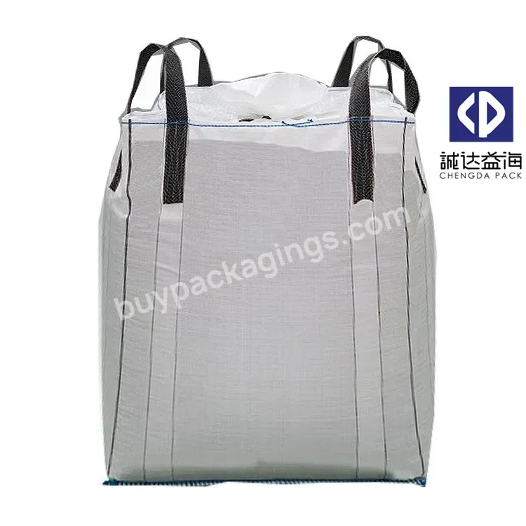 Recycled 1000kg Fibc Bulk Bag Chemical Industry Packing 1 Ton Pp Big Bag