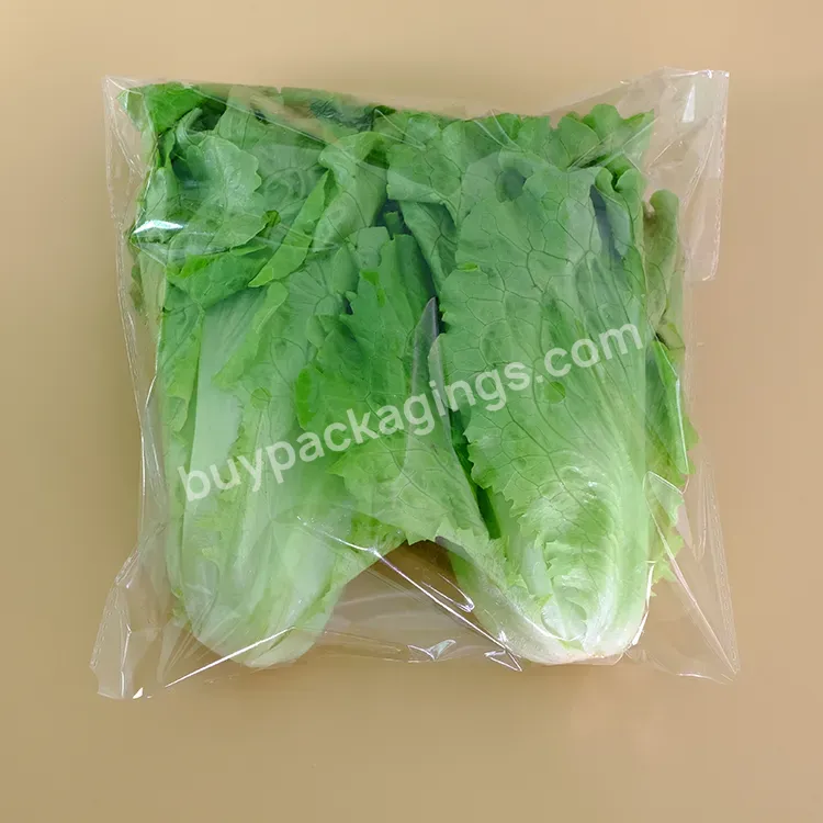 Recycled Anti Fog Vegetable Bag Transparent Plain Small Self Adhesive Film Printing Bopp Bag