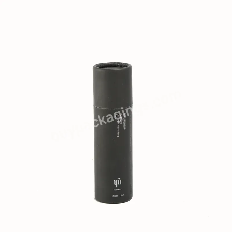 Recycled Cardboard Tube Box Cylinder Tea Packaging Box Round Kraft Paper Tube Packaging