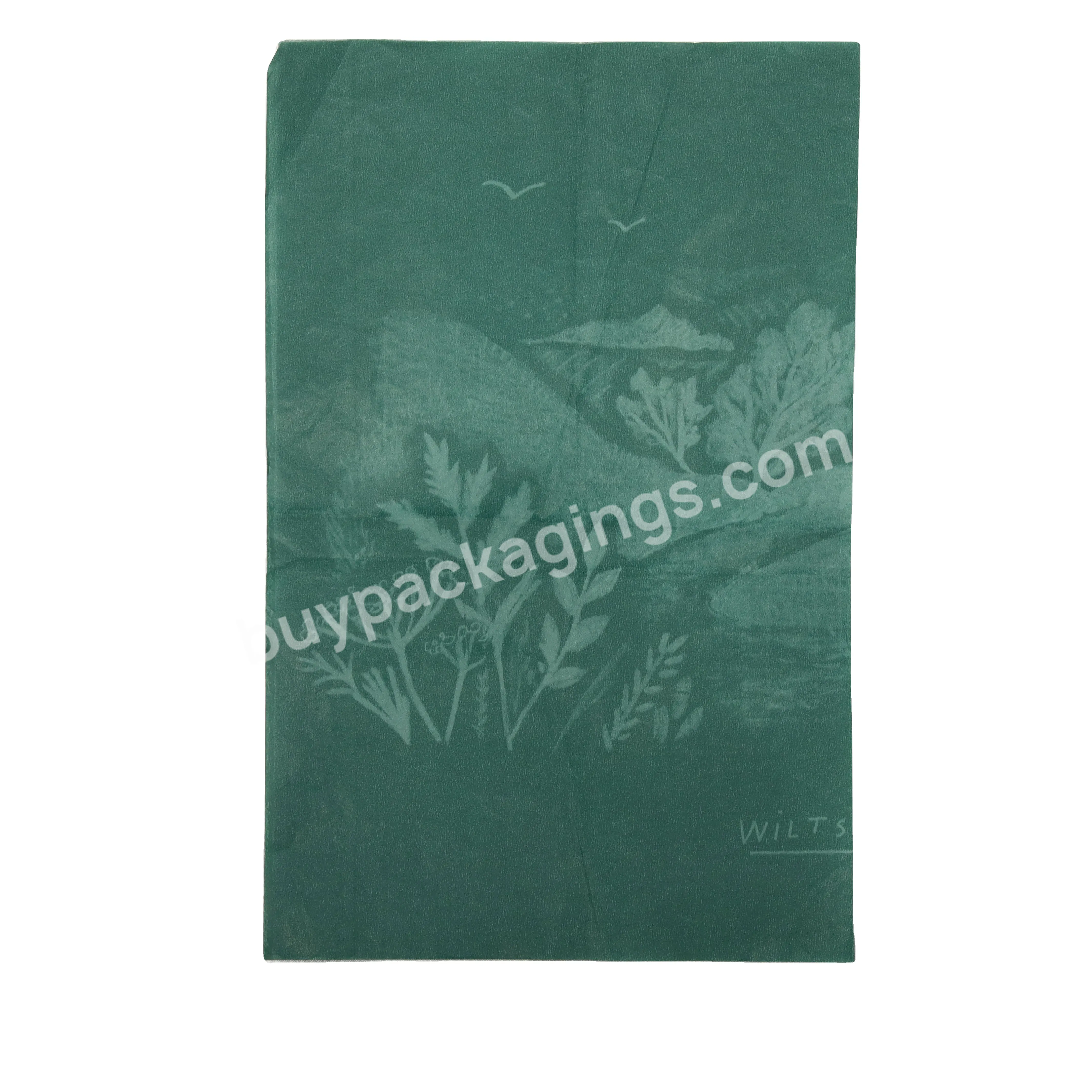 Recycled Clothing Wrapping Tissue Paper 17 Gsm Custom Printed Logo Garment Gift Tissue Paper