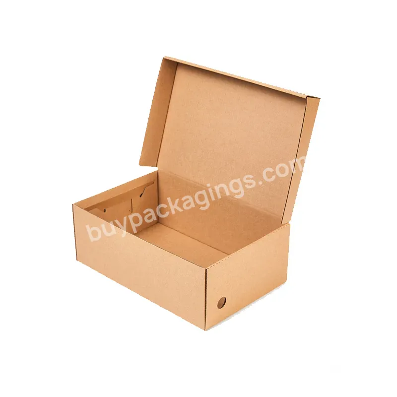 Recycled Custom Cardboard Gift Paper Corrugated Shipping Boxes Kraft Packaging Mailer Box For Clothing