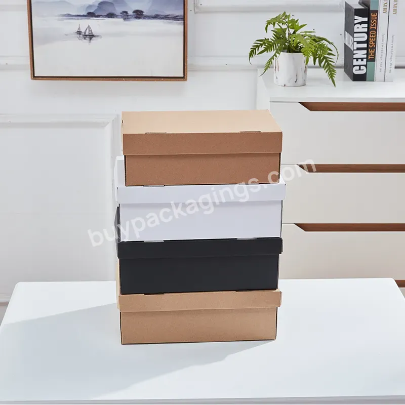 Recycled Custom Cardboard Gift Paper Corrugated Shipping Boxes Kraft Packaging Mailer Box For Clothing