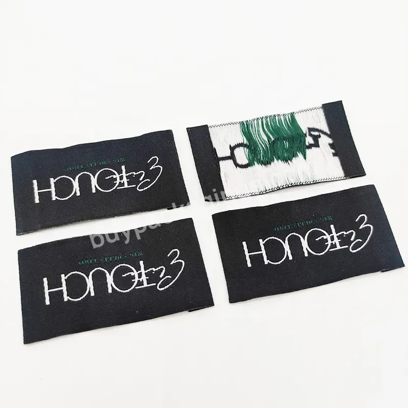 Recycled Eco Friendly Custom Logo Textile Fabric Clothing Label