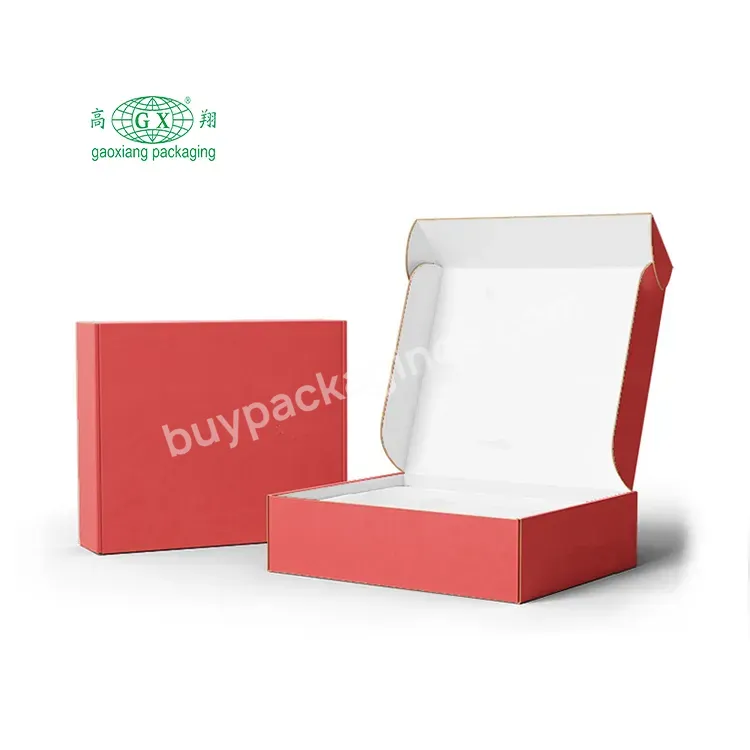 Recycled Folding Corrugated Cardboard Printing Shipping Boxes Craft Gift Kraft Packaging Custom Logo Mailer Packing Paper Boxes