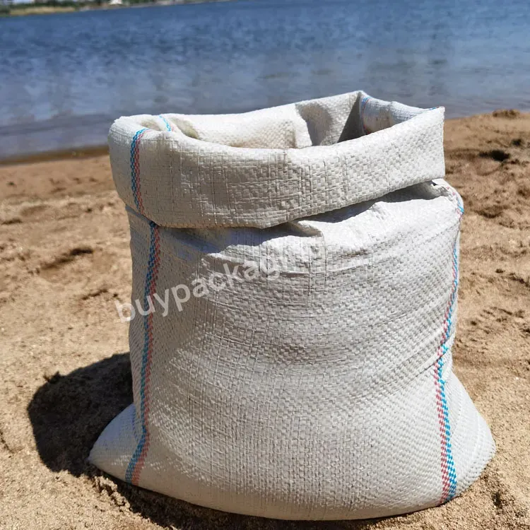 Recycled Packing Building Construction Waste Sacks 50 Kg Pp Woven Garbage Bags