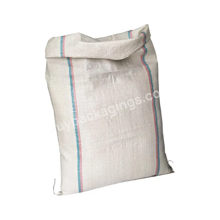 Recycled Packing Building Pp Woven Green Garbage Bag For Construction Waste