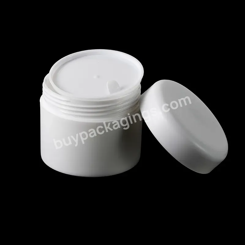 Recycled Pp Pet 3oz Frosted Luxury Cream Jar For Personal Skincare Cosmetic Containers Use