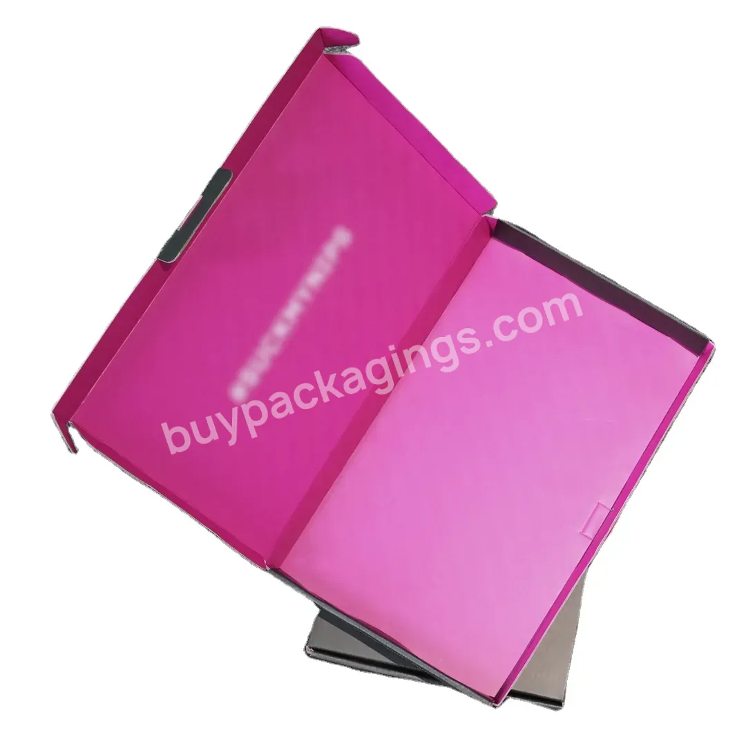 Recycled Small Custom Logo Folding Corrugated Mailers Box