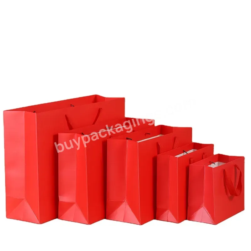 Recycling High Quality Eco Friendly Custom Printing Name Logo Paper Packaging Bags